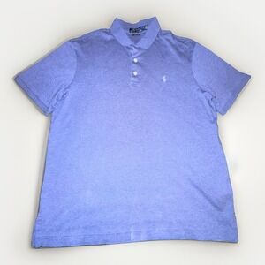 Ralph Lauren Mens Short Sleeve Polo Shirt Medium (M) Purple Classic Prep